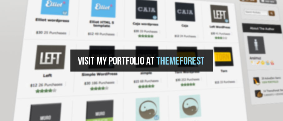 Support the freebies buying high quality premium themes from my portfolio at themeforest ddos接单平台